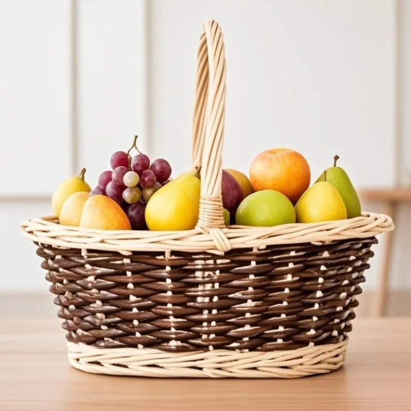 Custom Willow Flower Basket Willow Wholesale - BasketGem 2
