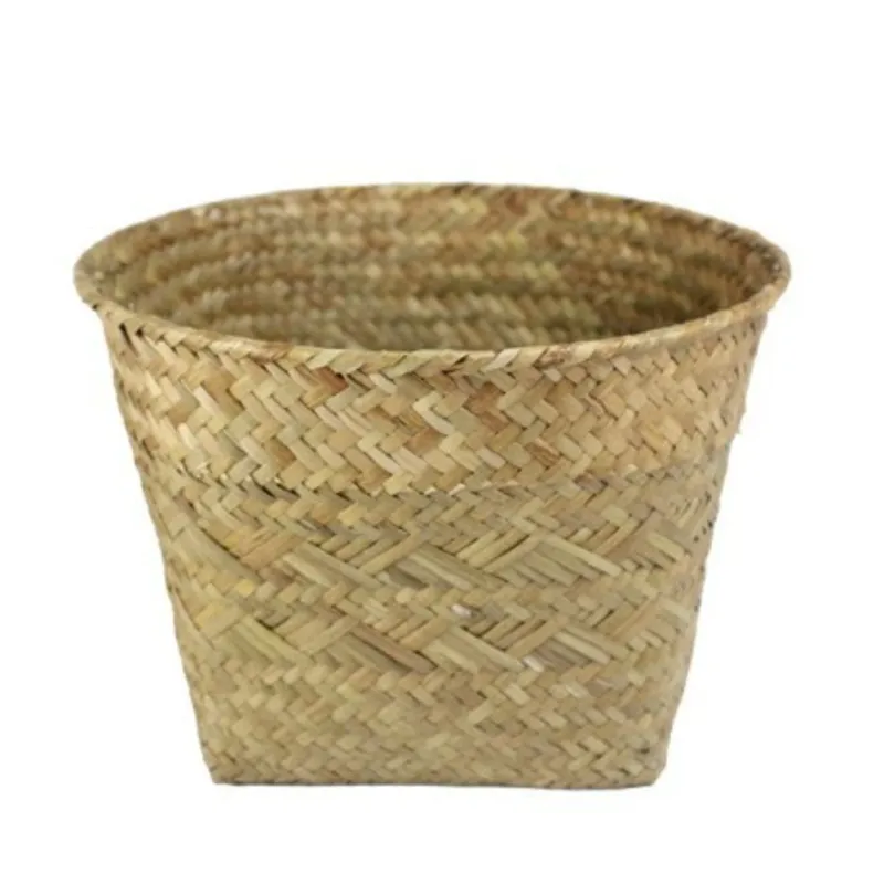Straw Plant Pot Straw Weaving Wholesale - BasketGem-1 3