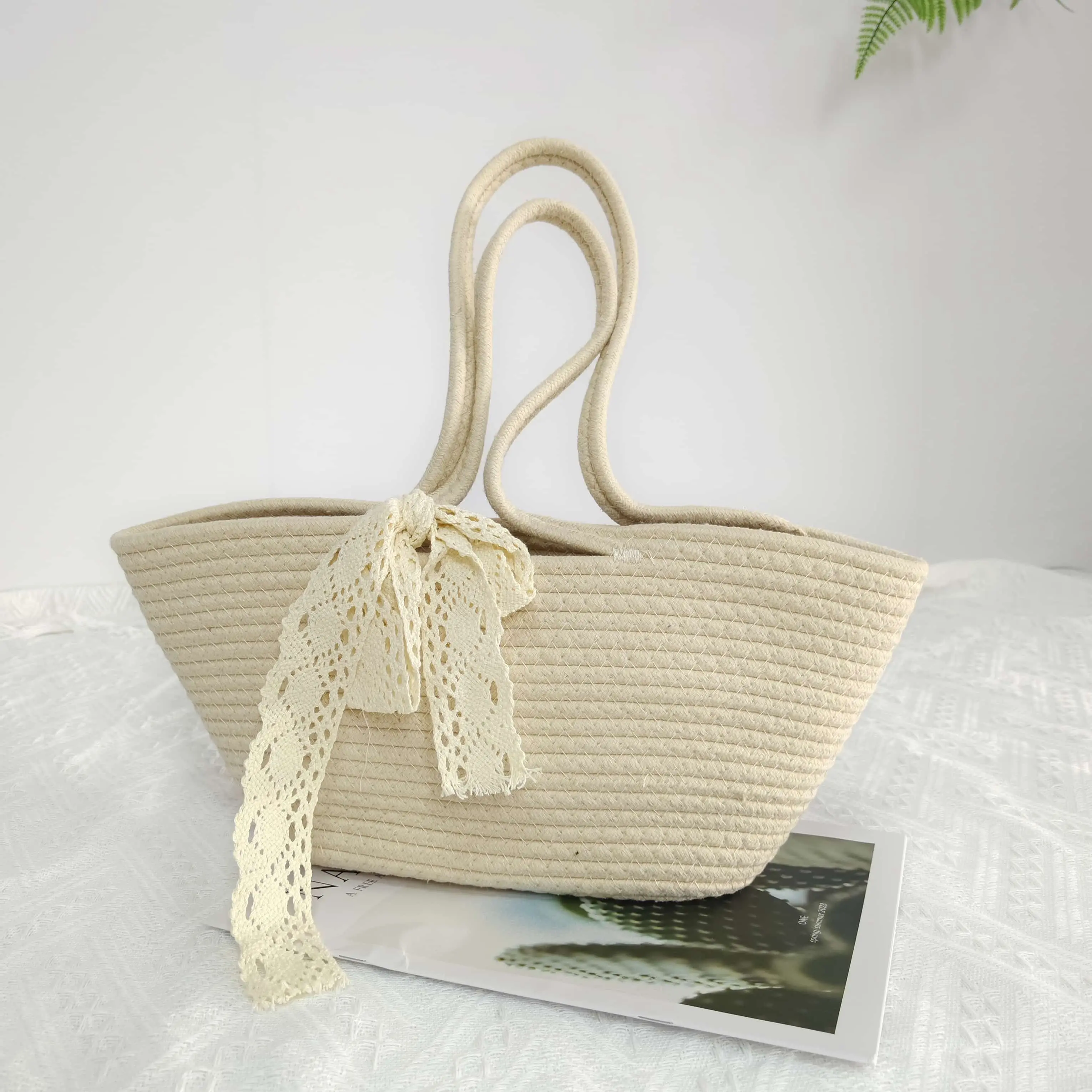 Cotton Crochet Bag Manufacturer by BasketGem 1