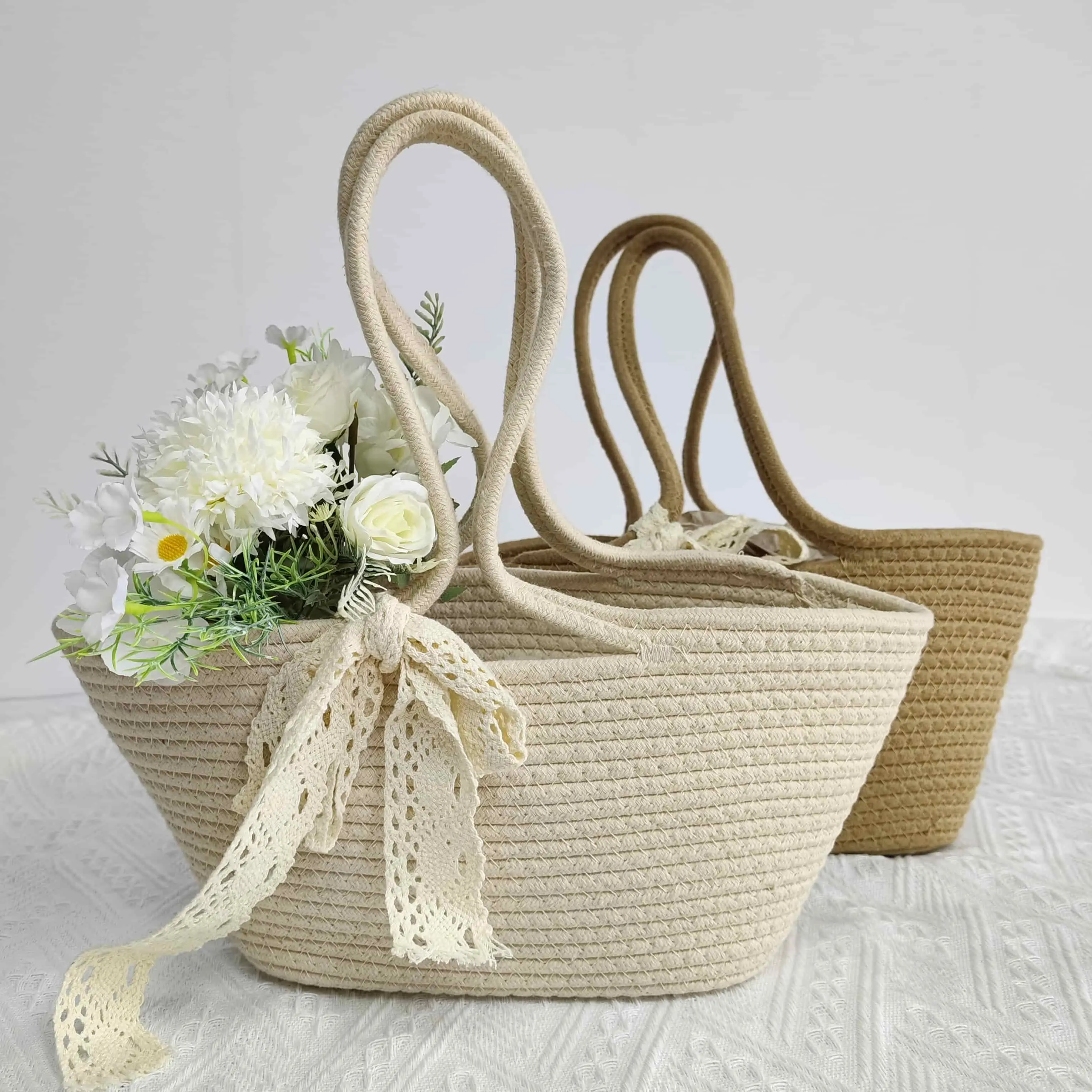Cotton Crochet Bag Manufacturer by BasketGem 4