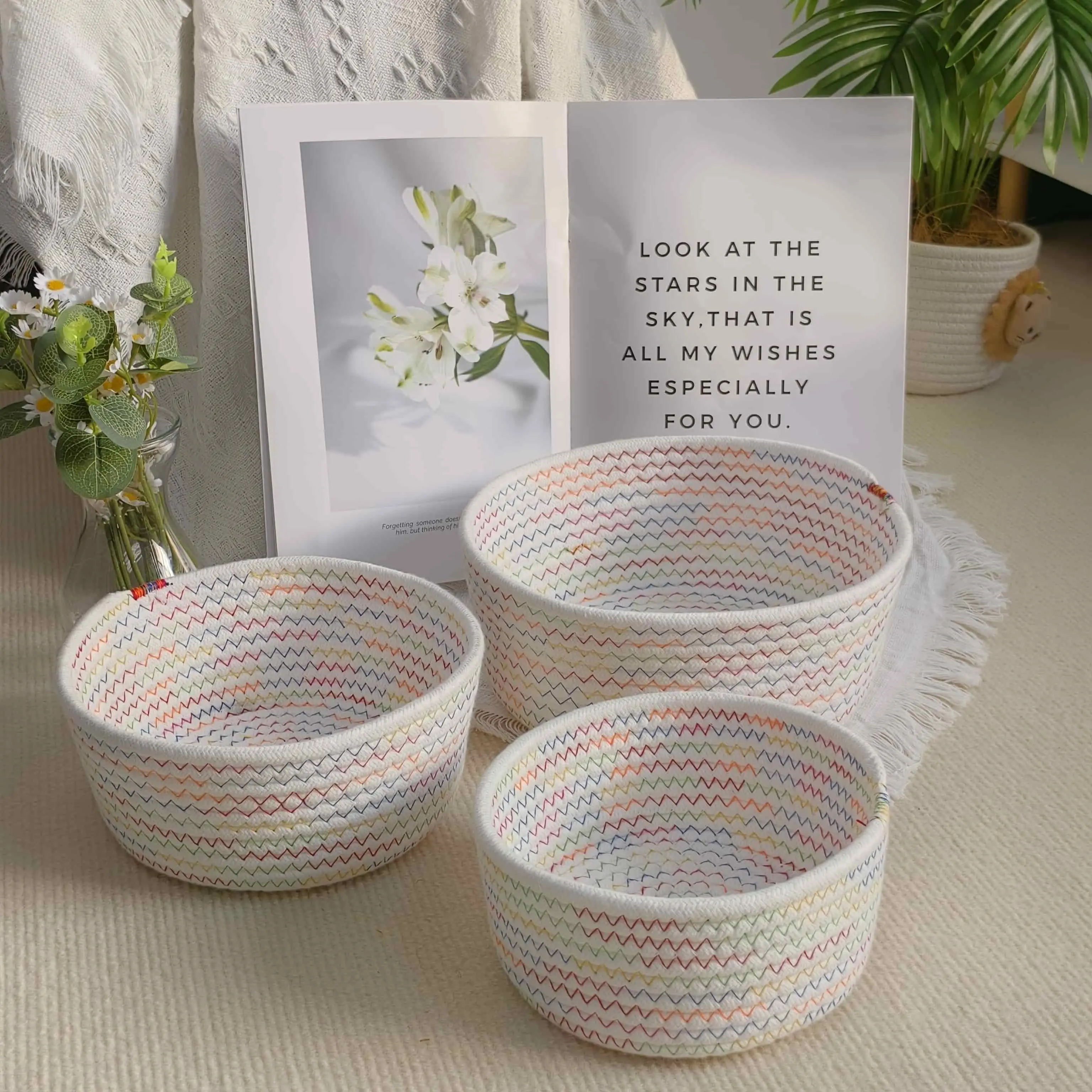 Woven Storage Basket by BasketGem 1