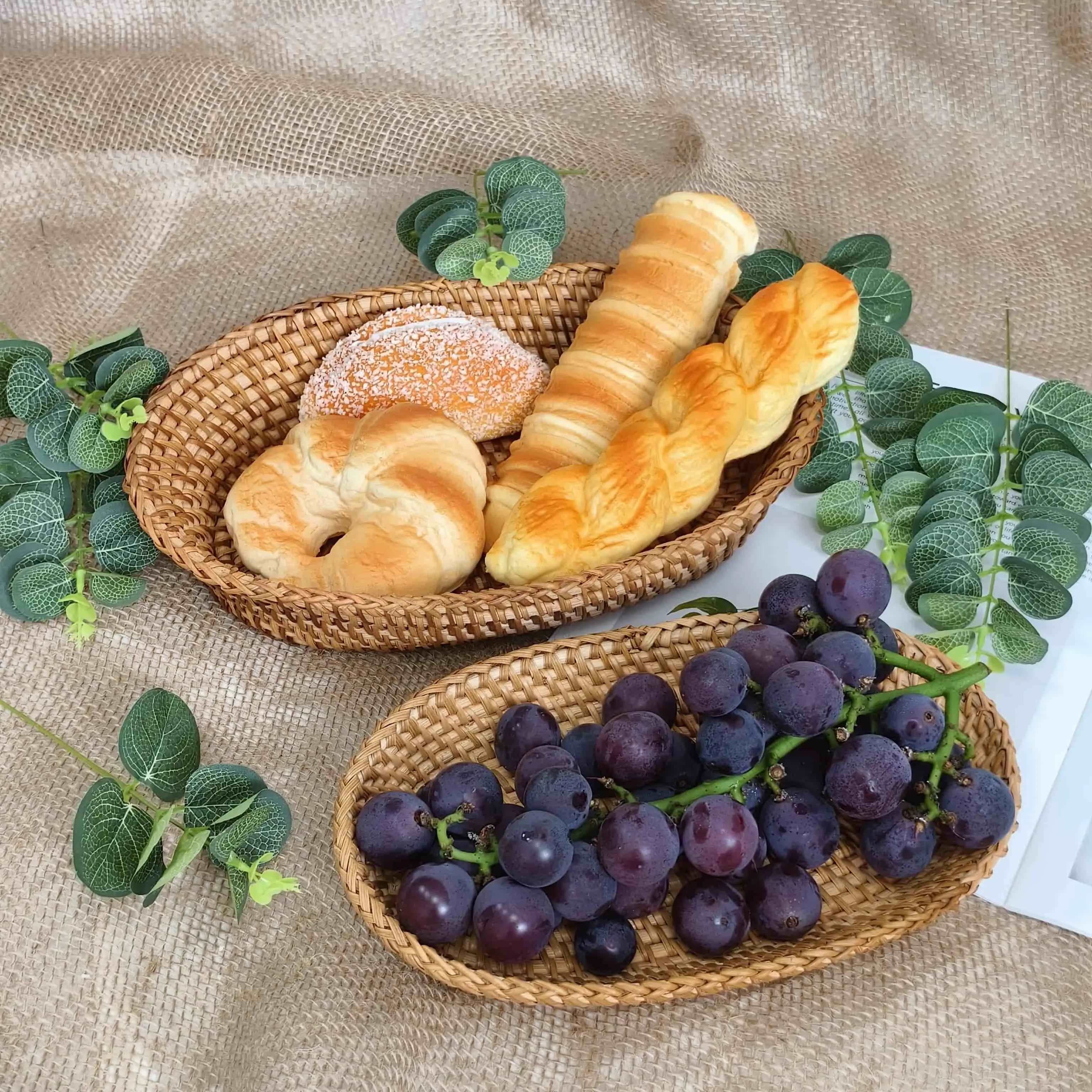 Wholesale Rattan Tray by BasketGem 2