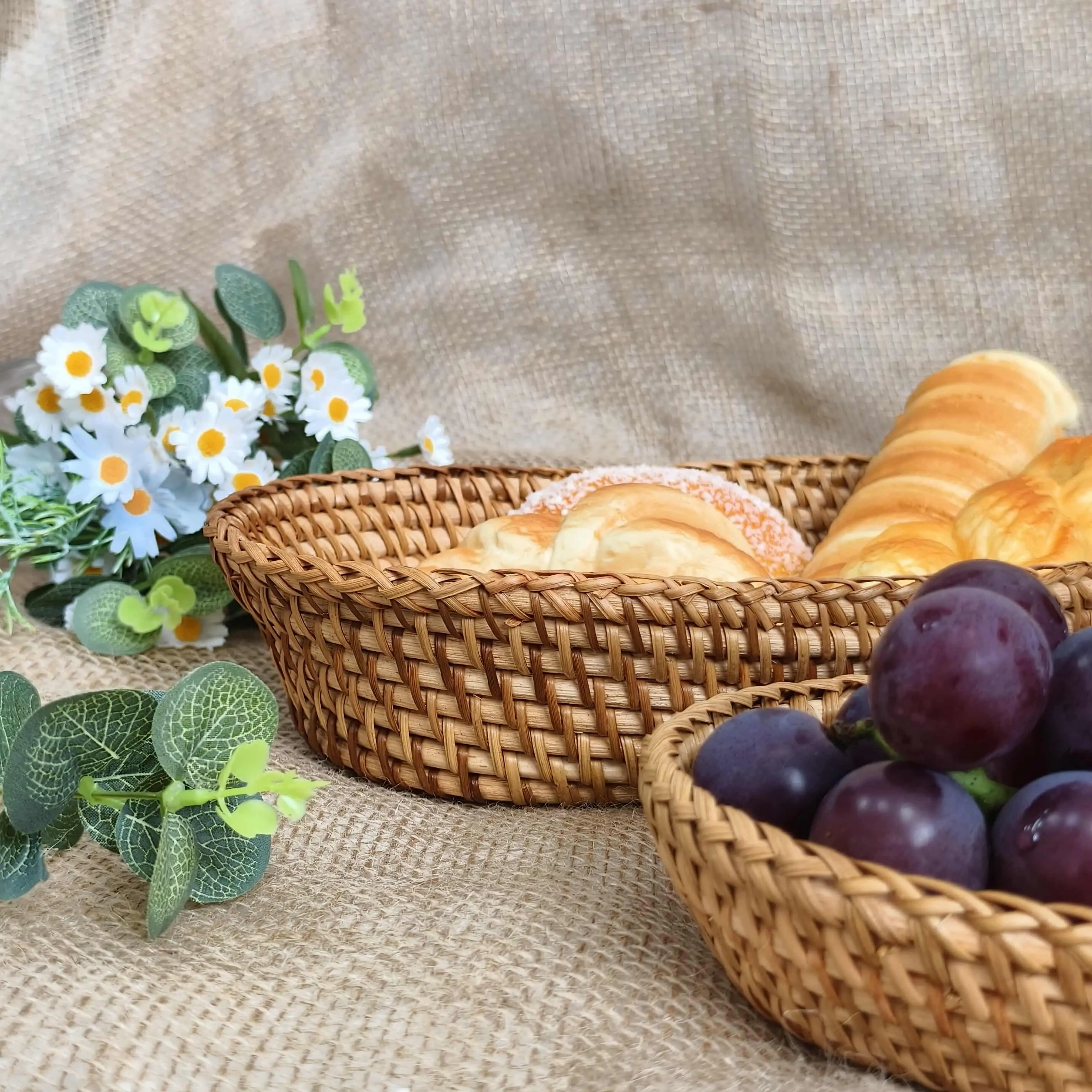Wholesale Rattan Tray by BasketGem 4