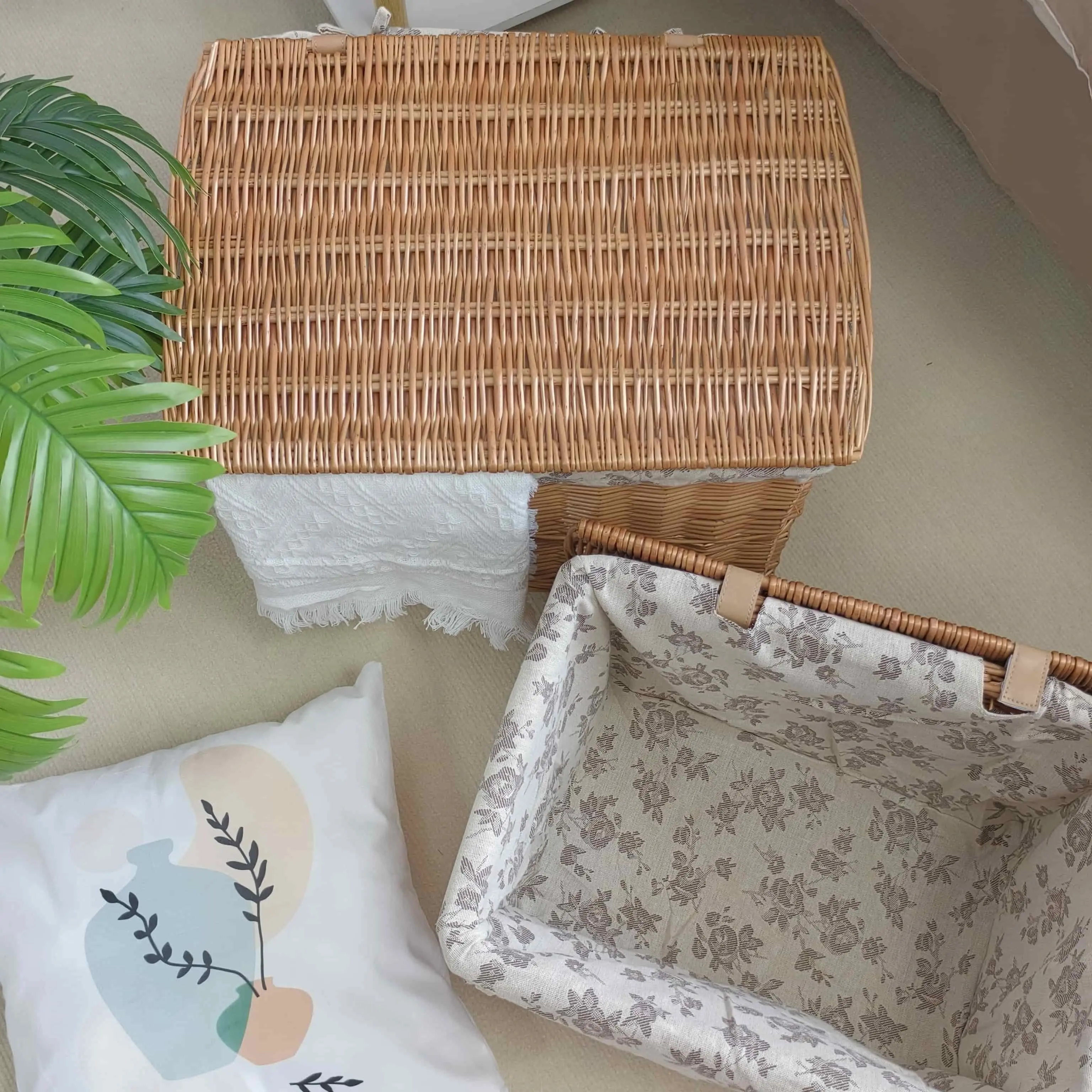 Willow Storage Trays Manufacturer - - BasketGem 1