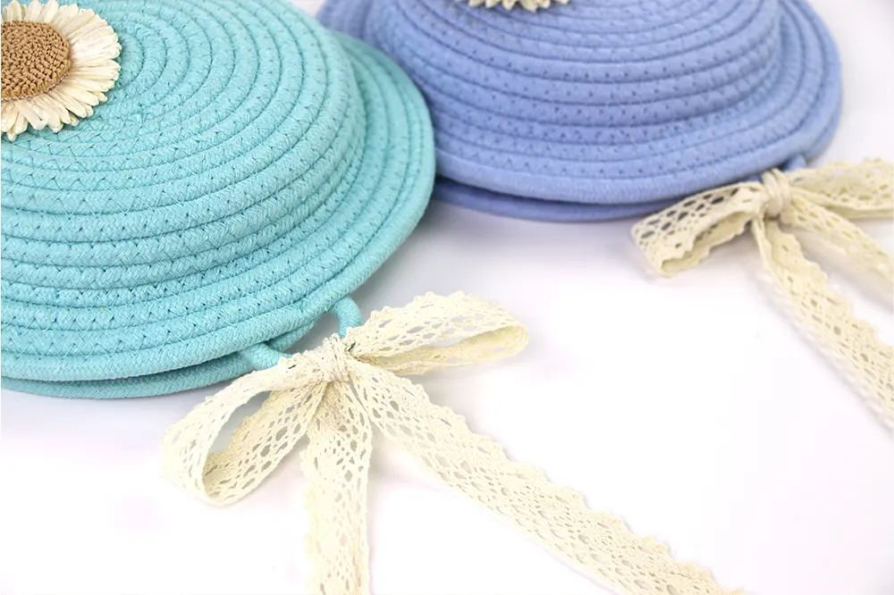 Crochet Cotton Tote Bag - - BasketGem 5