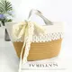 Basket Gem  Cotton Rope Bag  Hand  Summer All-match  High-class Feelings  Elegant and Romantic-1 4