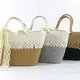 Basket Gem  Cotton Rope Bag  Hand  Summer All-match  High-class Feelings  Elegant and Romantic-1 3