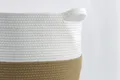 Cotton Rope Laundry Basket by BasketGem 6