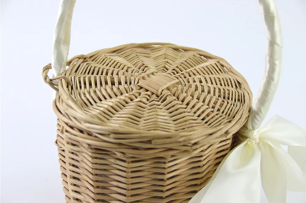 Willow Flower Basket - - BasketGem 8
