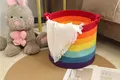 Cotton Rope Laundry Basket - - BasketGem 3
