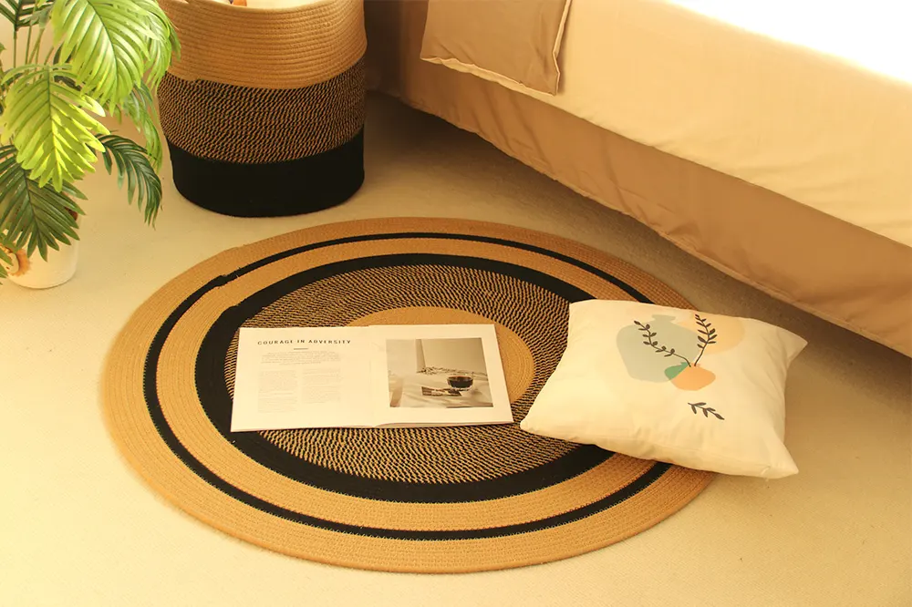 Cotton Woven Rug Supplier - - BasketGem 2