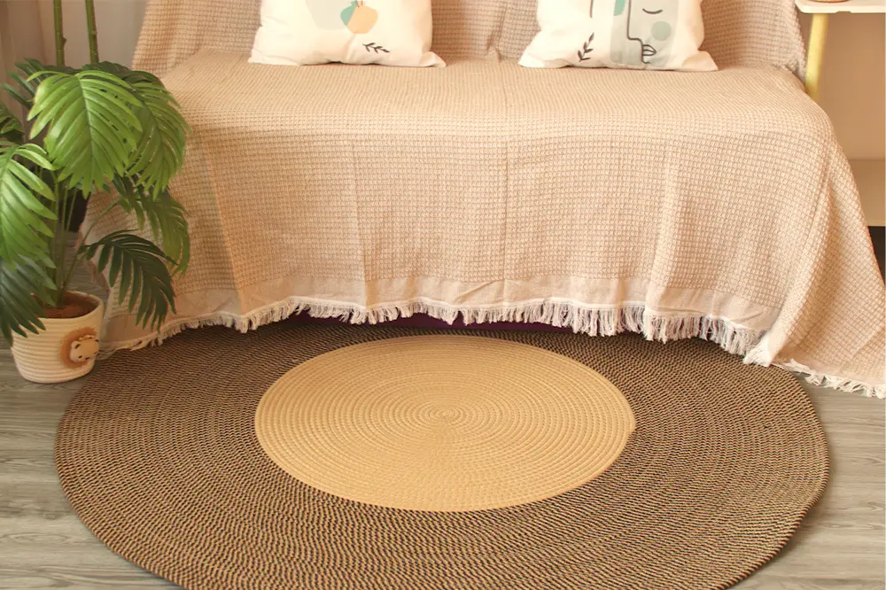 Cotton Flatweave Rug by BasketGem 4