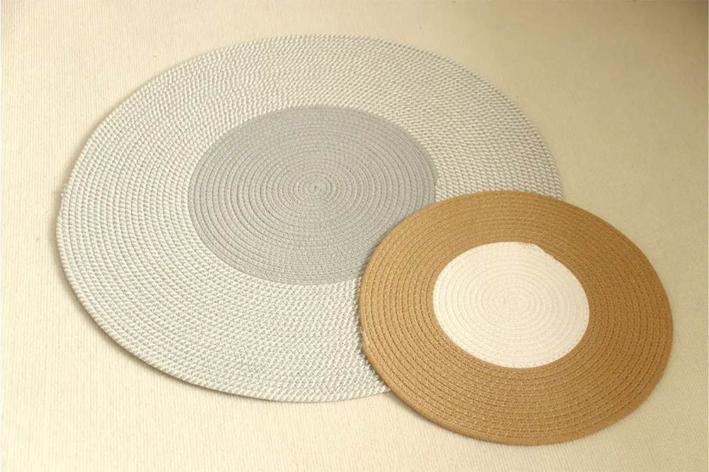 Cotton Handwoven Rug - - BasketGem 4