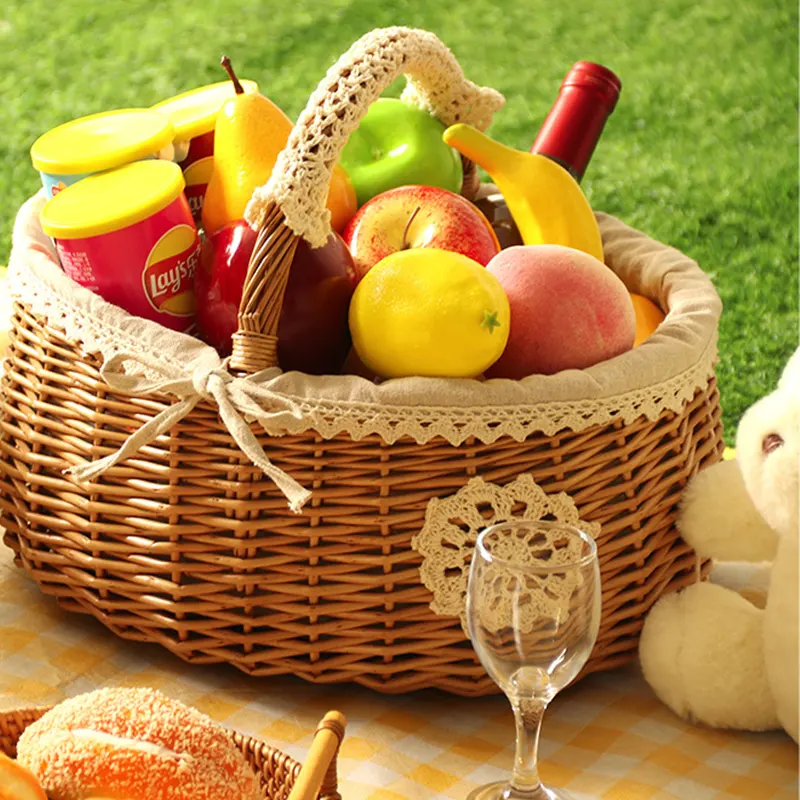 Willow Flower Basket Manufacturer - - BasketGem-1 2