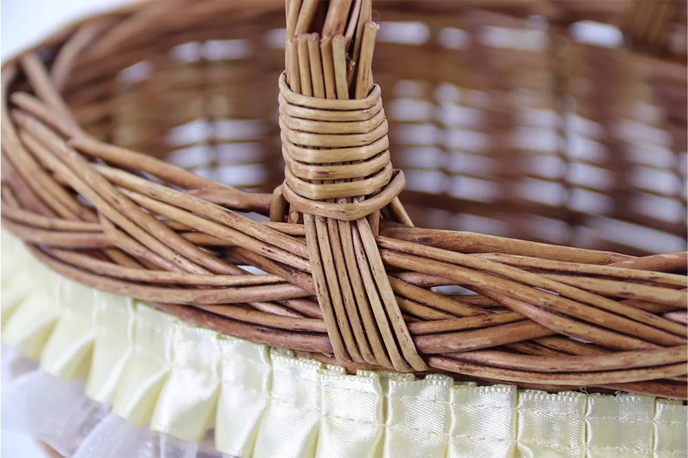 Custom Willow Flower Basket by BasketGem 8
