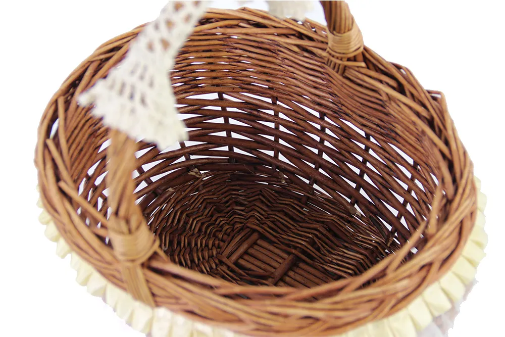 Custom Willow Flower Basket by BasketGem 7