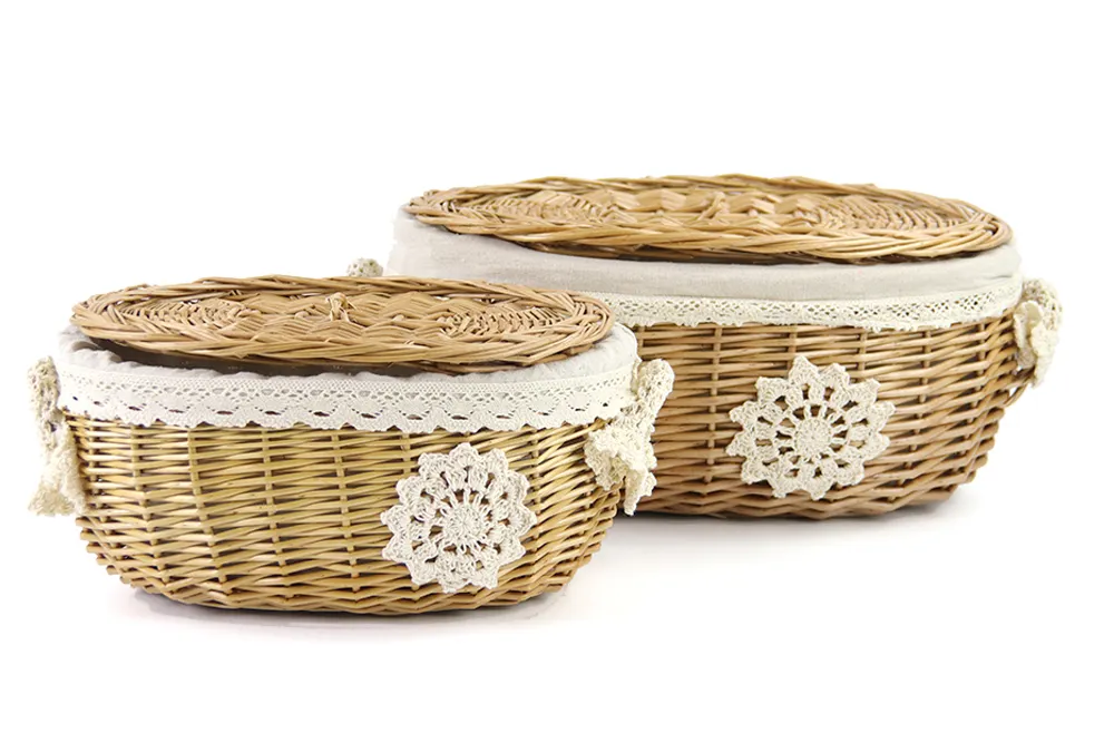 Willow Storage Trays Manufacturer by BasketGem 7