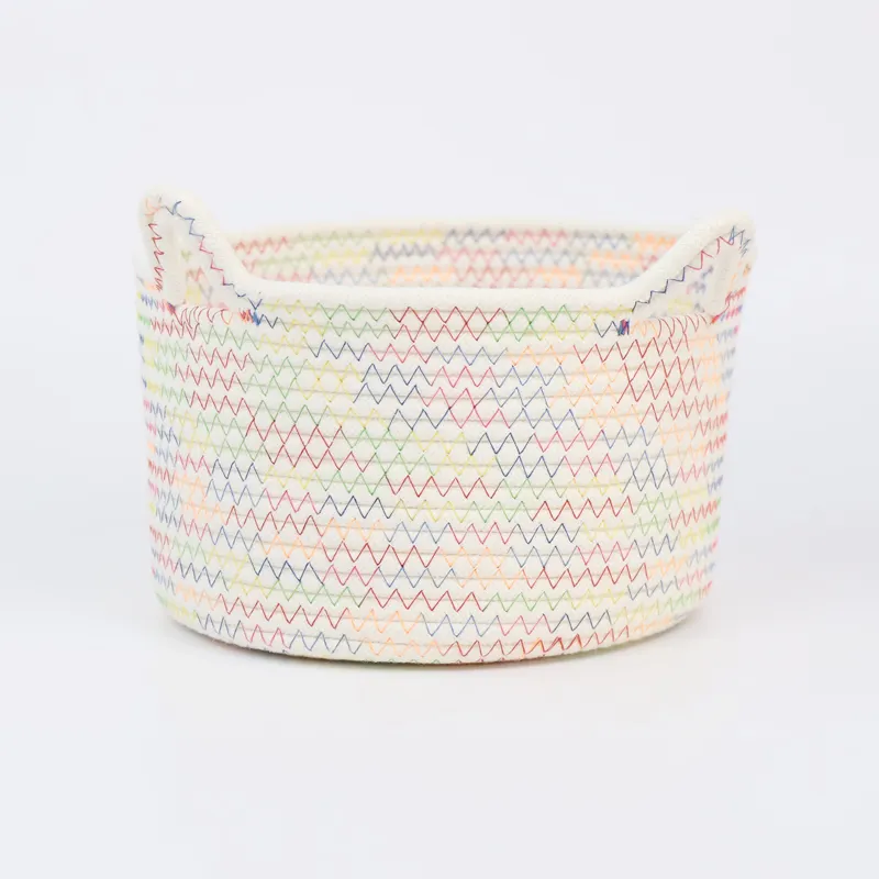 Custom Woven Storage Basket - - BasketGem 5