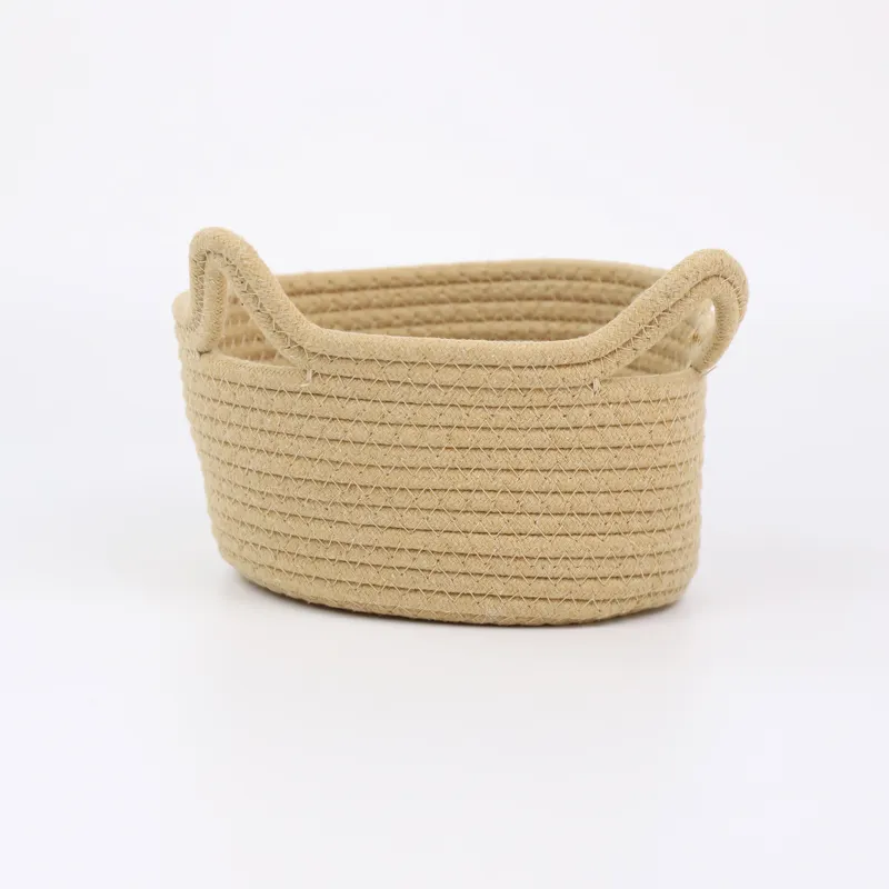 Custom Woven Storage Basket - - BasketGem 3