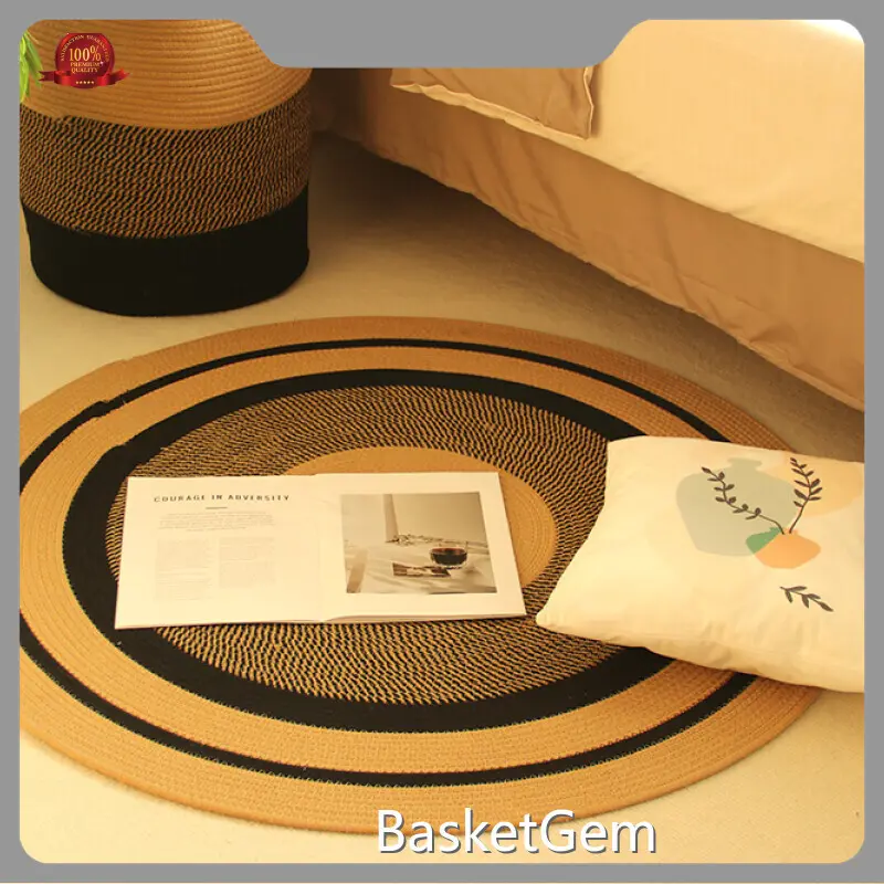 Cotton Woven Rug Supplier - - BasketGem 1