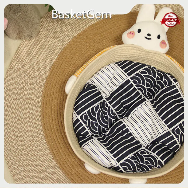 Wholesale Cotton Cat Bed by BasketGem 1