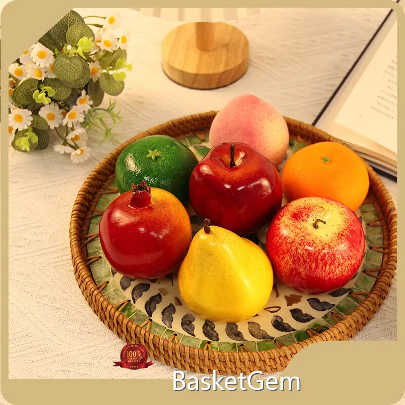 Rattan Tray Small by BasketGem 1