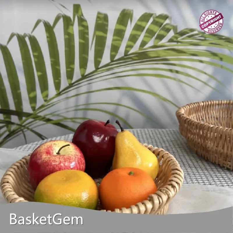 Willow Basket Tray - - BasketGem 1