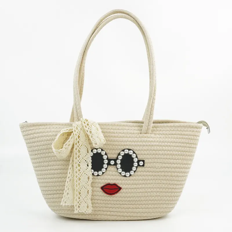 Wholesale Cotton Crochet Bag by BasketGem 6