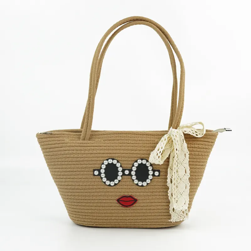 Wholesale Cotton Crochet Bag by BasketGem 5
