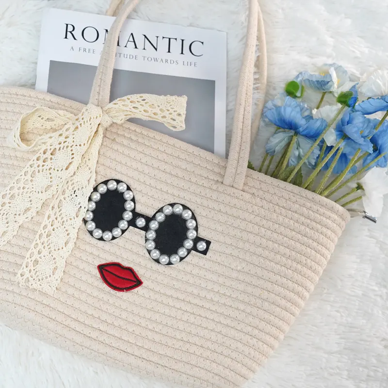 Wholesale Cotton Crochet Bag by BasketGem 3