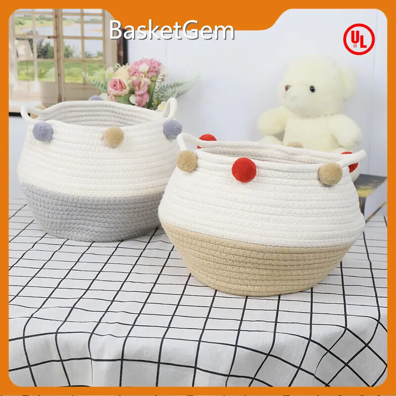 Wholesale Woven Storage Basket - - BasketGem 1