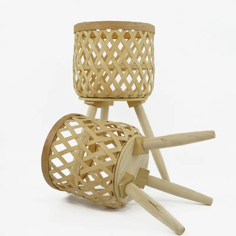 Wholesale Woven Wood Baskets - - BasketGem-1 5