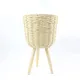 Custom Straw Plant Pot by BasketGem-2 6