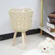 Custom Straw Plant Pot by BasketGem-2 3