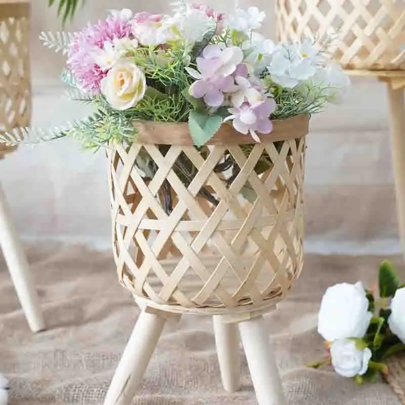 Wholesale Woven Wood Baskets - - BasketGem-1 4