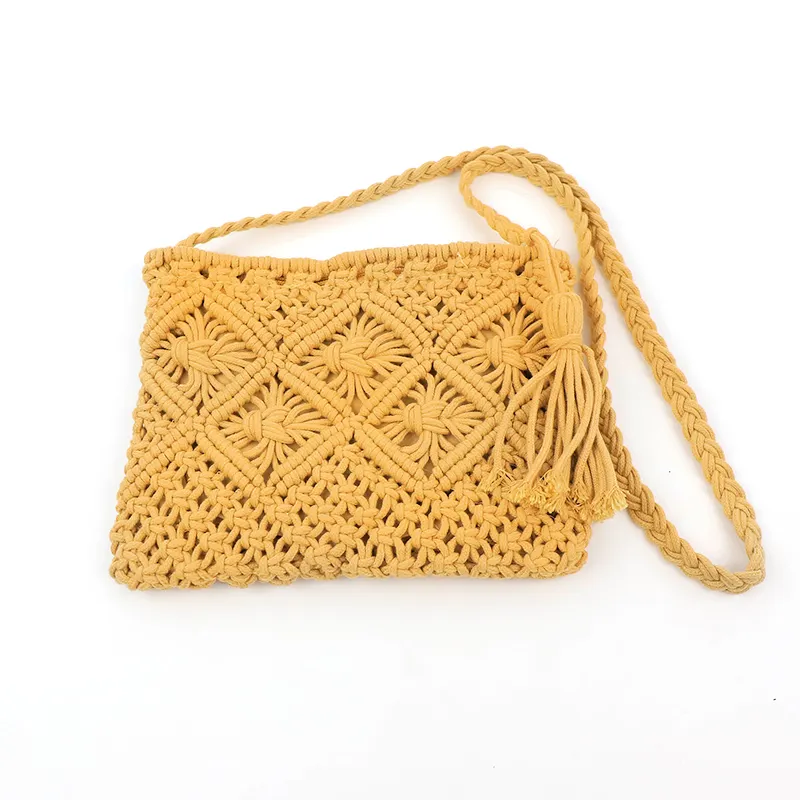 Custom Cotton Crochet Bag - - BasketGem 4