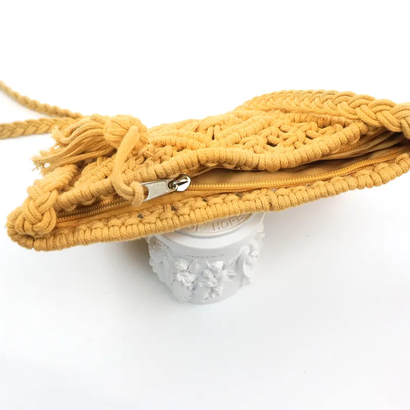 Custom Cotton Crochet Bag - - BasketGem 7
