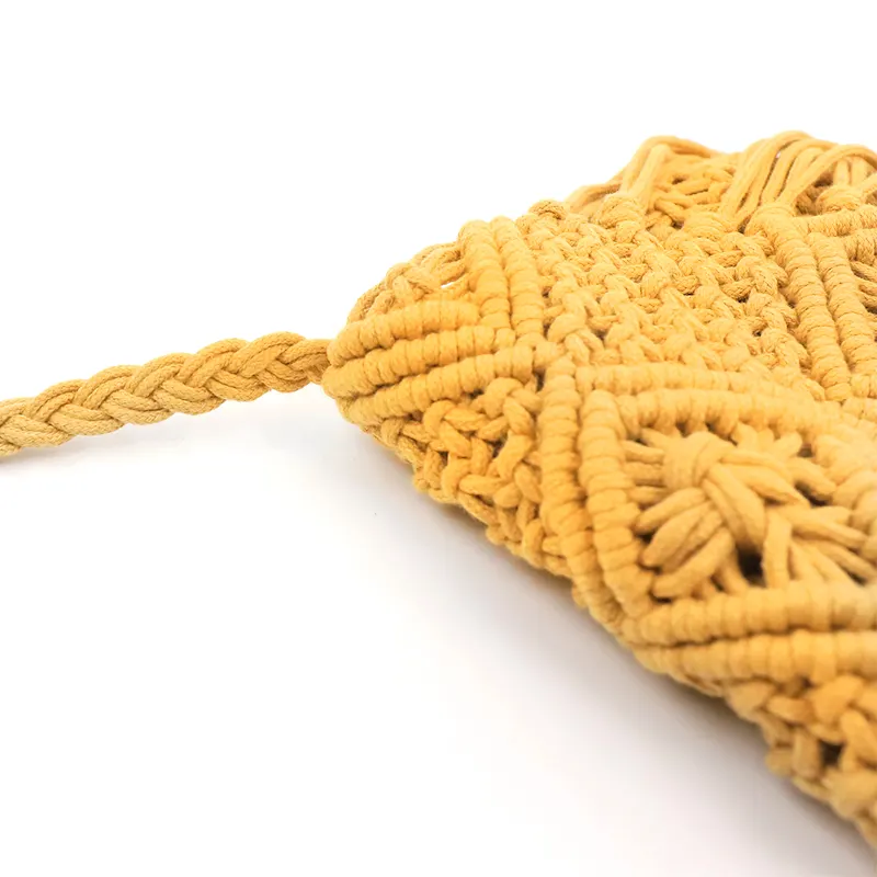 Custom Cotton Crochet Bag - - BasketGem 6