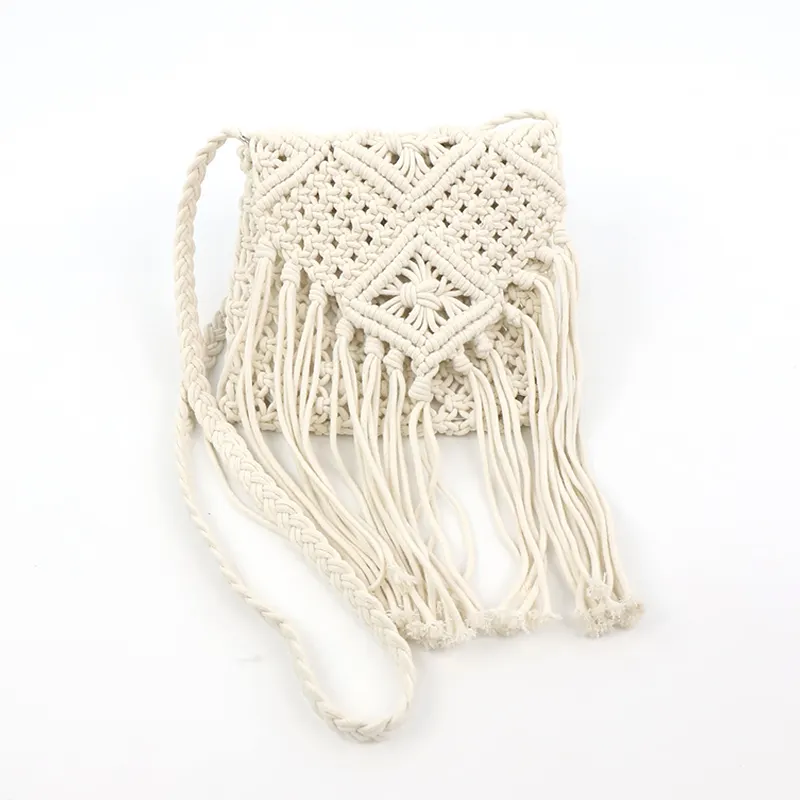 Custom Cotton Crochet Bag by BasketGem 7