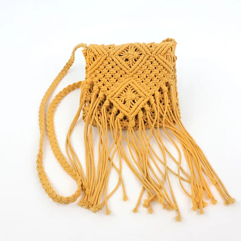 Custom Cotton Crochet Bag by BasketGem 9