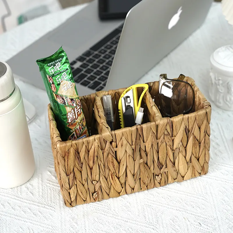 Custom Straw Storage Baskets by BasketGem 4