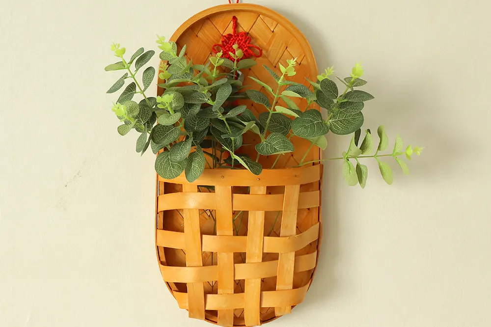 Wooden Wall Hanging Baskets by BasketGem 4