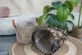 Straw Plant Pot - - BasketGem 4