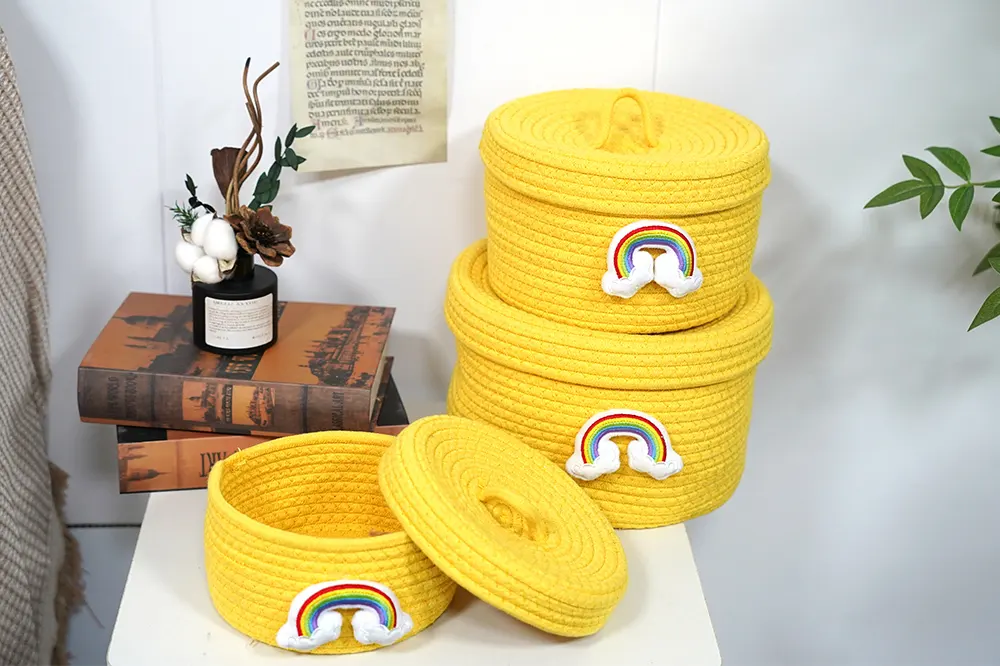 Wholesale Woven Storage Basket by BasketGem-1 4