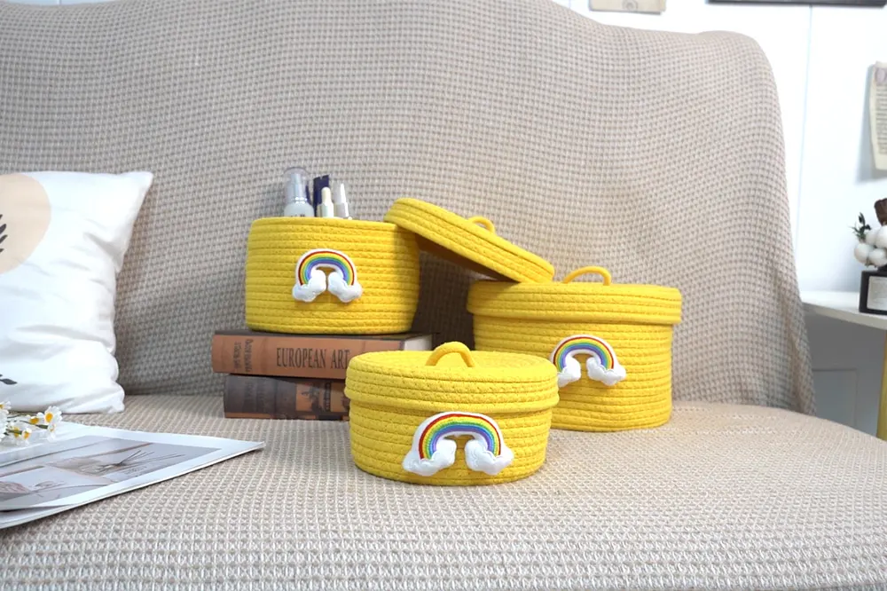 Wholesale Woven Storage Basket by BasketGem-1 5