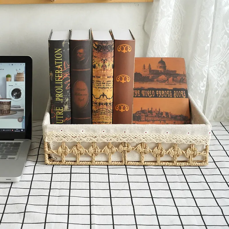 Wholesale Straw Storage Baskets by BasketGem-1 2
