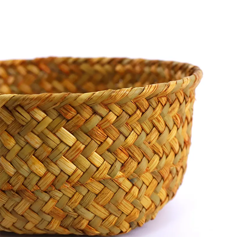Straw Fruit Basket by BasketGem 8