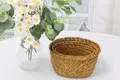 Straw Fruit Basket by BasketGem 3