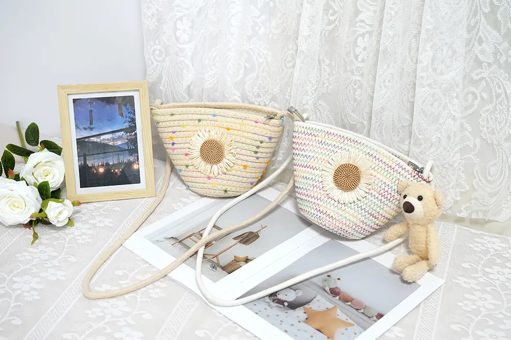 Cotton Crochet Bag Manufacturer - - BasketGem 3