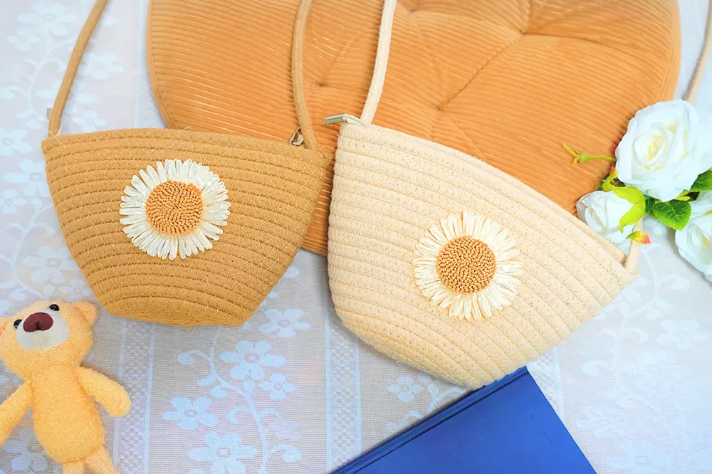 Cotton Crochet Bag Manufacturer - - BasketGem 4